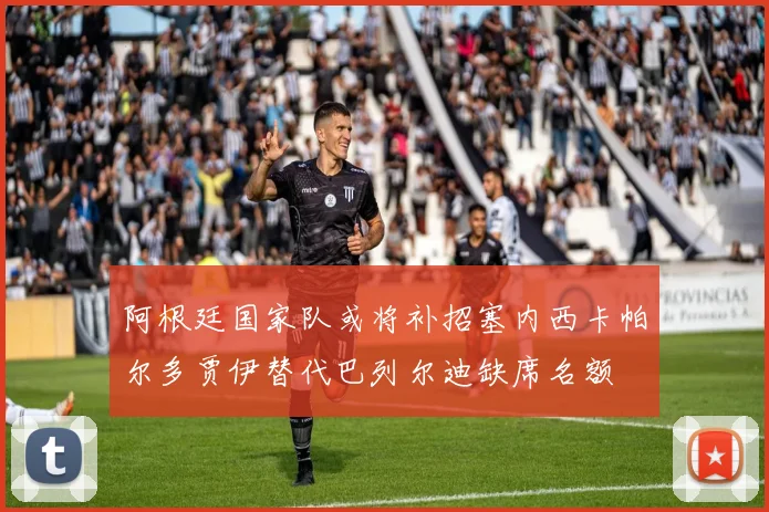 阿根廷国家队或将补招塞内西卡帕尔多贾伊替代巴列尔迪缺席名额